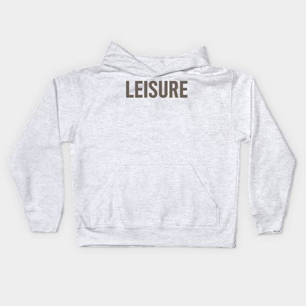 LEISURE Kids Hoodie by Joker & Angel